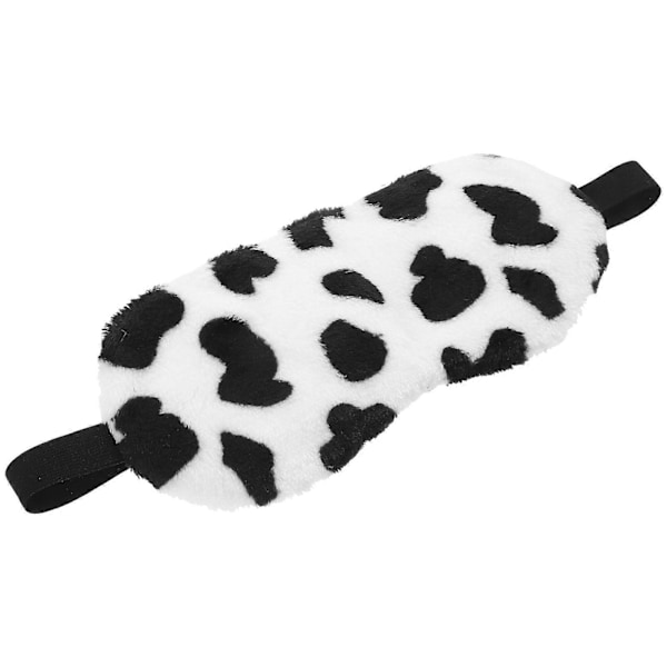 Sovmask Ögonmask Andningsbar Ögonskydd Mörkläggande Sovande Plysch Ögonmask för Sömn