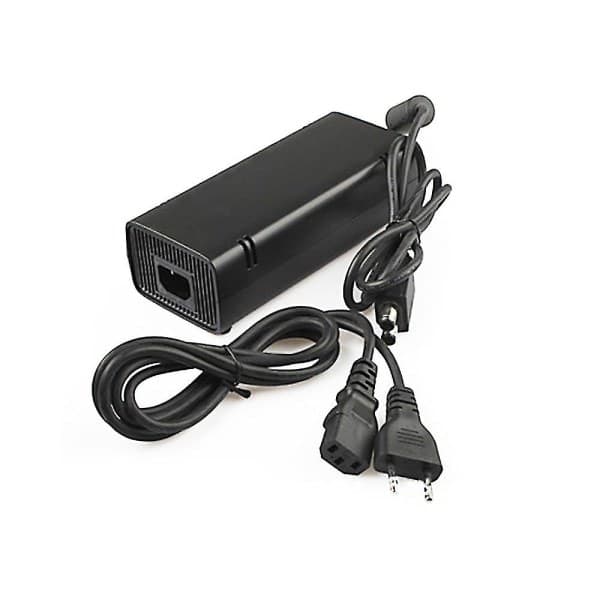 AC Strømadapter med ladekabel til Xbox 360 Slim Host 100-240v Universal (FMY)