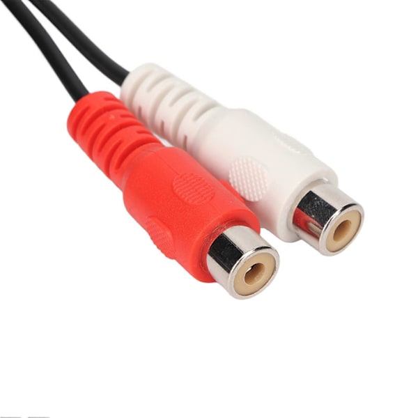 DIN 7PIN uros - 2RCA naaras -kaapeli, puhdas kuparijohdinydin, äänisovitin, 1,5 m