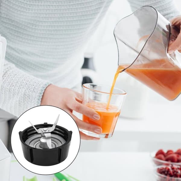 Udskiftningsdelsæt til sort og sølv stål blenderblad baseforsegling kompatibel med Osterizer køkken og hjem