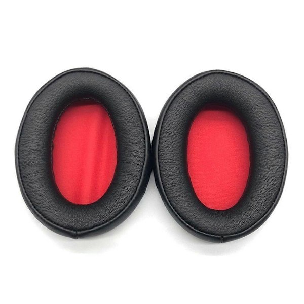 Øreputer i skinn for Audio-Technica ATH-AR5BT AR5IS headset øreklokker Red