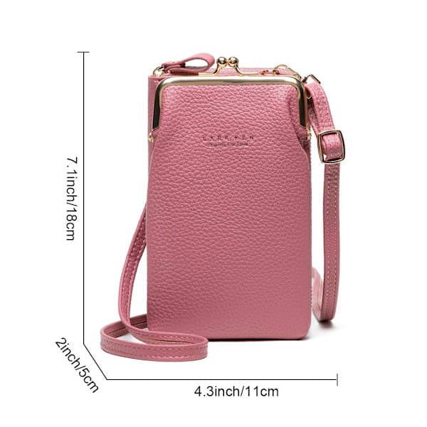 Dame telefontaske Crossbody taske LYS LILLA - spot salg lys lilla light purple