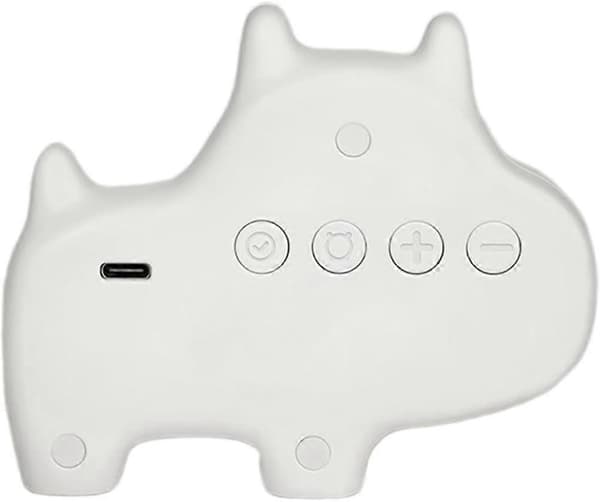Tecknad Stor Näsa Hund LED Digital Väckarklocka Bordsklocka Med Snooze