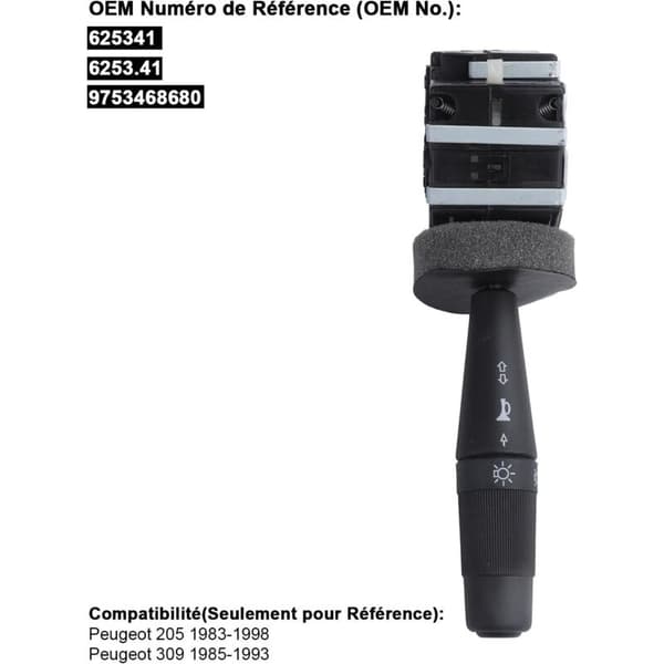Hovedlys- og blinklysbryter for 205/309 (625341)