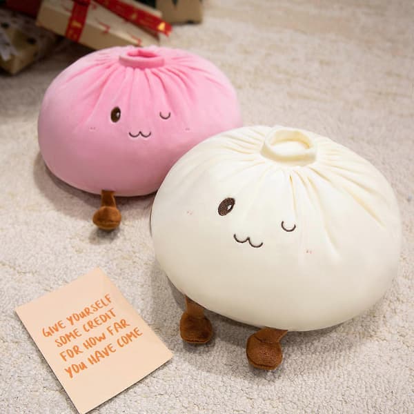 28cm/40cm Jätte Dumpling Jumbo Dumpling Leksak Stor Dumpling Plyschkudde För Sovrumsinredning Purple 28cm