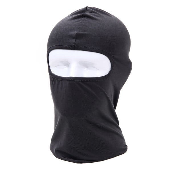 Balaclava / Skidmask / Motorcykelhuva Svart 2pcs