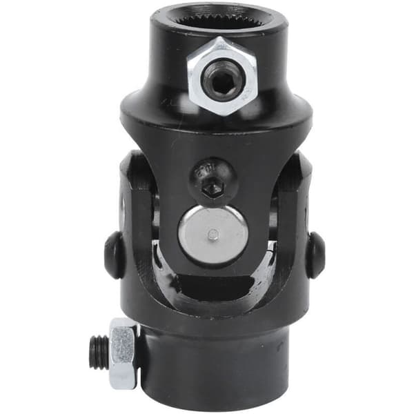 Styreaksel U-led 3/4-36 Spline X 3/4in DD til slibemaskiner nivelleringsmaskiner Passer til Mustang (Sort)