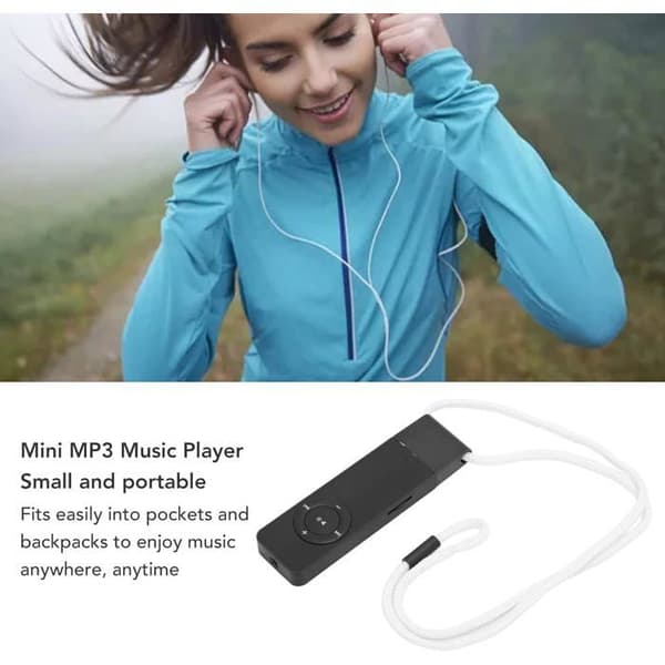 MP3-spelare - 1 enhet - Svart - Förlustfritt ljud - Studentresor - Max 64 GB