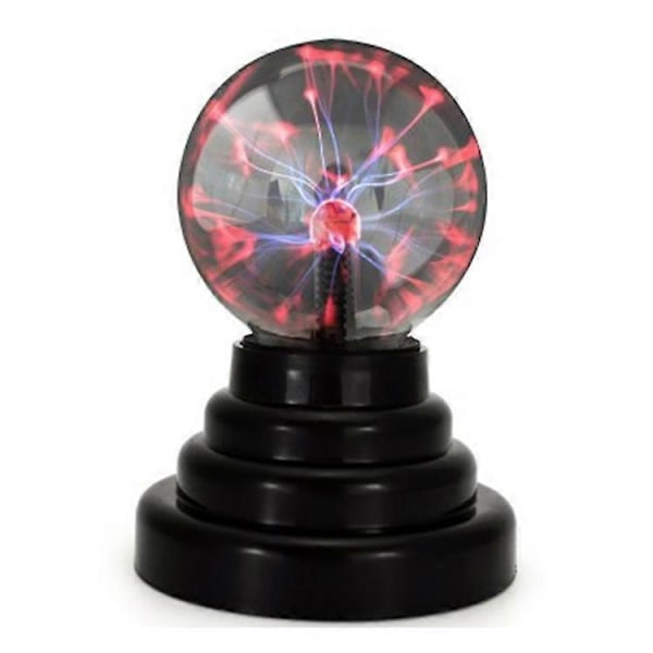 Magisk jonboll, Ljus Plasma Boll Lampa Lätt Beröringskänslig Nebulosa Sfär Glob Nyhet Leksak USB eller Batteridriven Festgåva Skrivbordslampa Sovrum Kontor