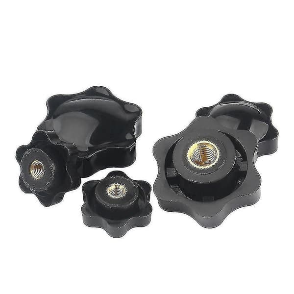 10 stk. M5/m6/m8/m10 Innvendig gjenge sekskantet hode Klemsskrue Knotte Vingemutter M6