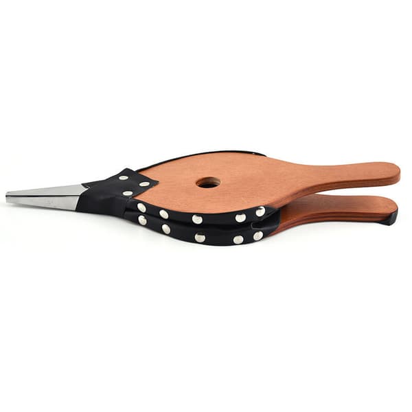 Pejseblæser, Grillblæser, Træfyret Luftblæser, Ildblæser til Pejs, Blæser til Kulpejs, Bål, 37,7x13,7cm