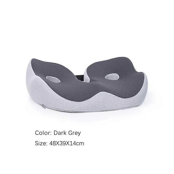 Libiyi Outfany Ergoseat, Welnax Orthosoothe Sittdyna i Memory Foam Grey