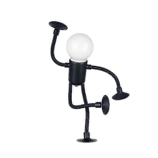 Formskiftende Sjov Sportsmand Natlampe, 2024 Nyeste DIY Form Natlamper Black