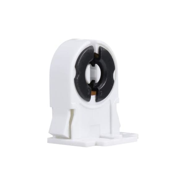 20-pack T8/G13 skruvbara lysrörshållare, obryggade, gravstenstyp, ersättning för LED-lysrör