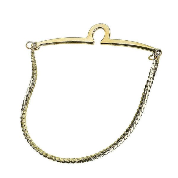 Slipsnål för män med tvinnad flätdesign (Guld)