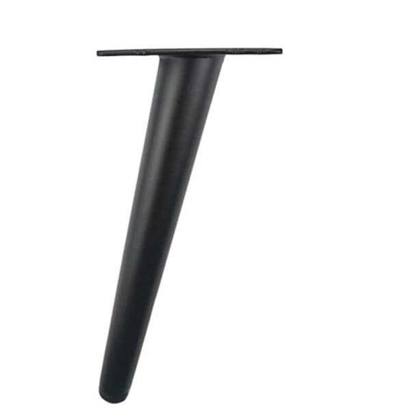Set om 4, soffa, TV-bänk, soffbord, skåp, bordsben, svart, 30 cm