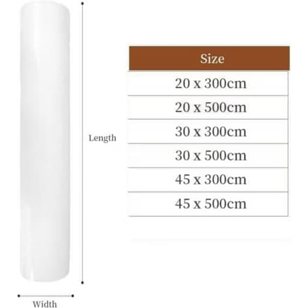 Gennemsigtig sofaprotector mod ridser, møbelbeskytter til katte og hunde 30 cm x 500 cm 30cm x 500cm