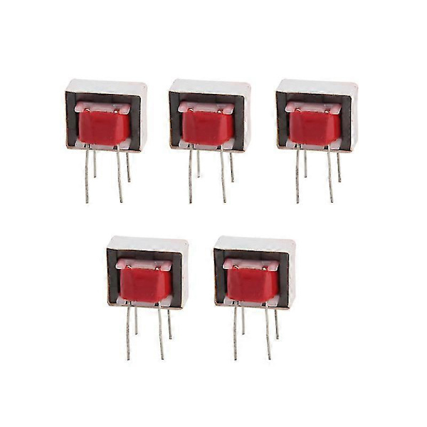 5x Audio Transformatorer 600:600 Ohm Europa 1:1 Ei14 Isolasjonstransformator Ringing