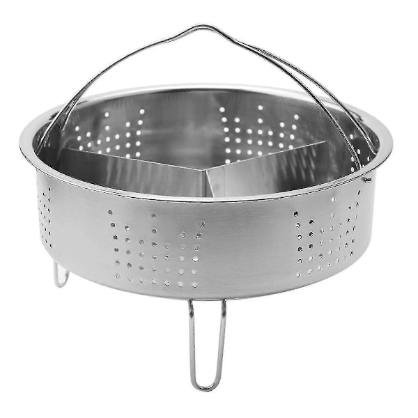 3 st/set Tryckkokare Tillbehör Rostfritt Stål Korg Med Äggkokare, Avdelare För Kök