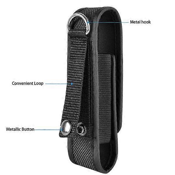 Yleismallinen nylon taskulamppupidike kotelo pussi FENIX UC30 UC35 E35 3\"-5\" 18650 mini taskulampulle