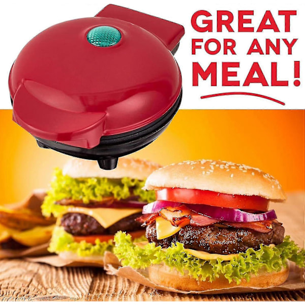 Elektrisk Crêpe Maker Nonstick Crêpe Pande Bærbar Mini Husholdnings Pandekagemaskine Til Morgenmad Frokost Aftensmad Snacks, Panini Crêpe Maker-ZZY