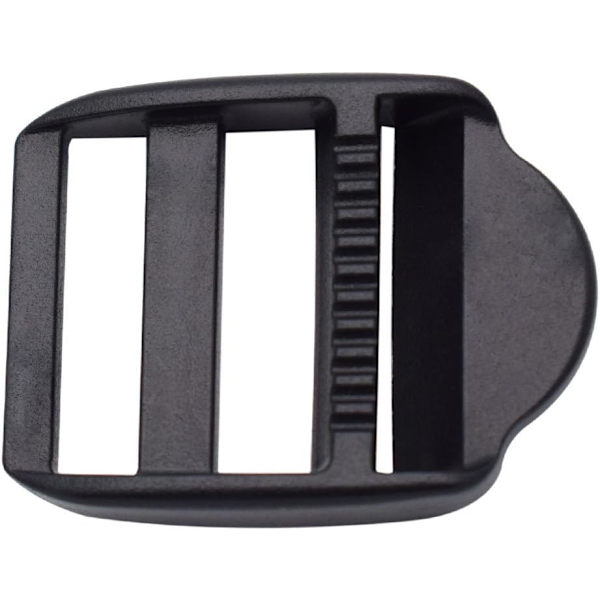25mm Plast Stege Slider Justerlås Spännen för Ryggsäcksremmar 1\" Band Förpackning med 10