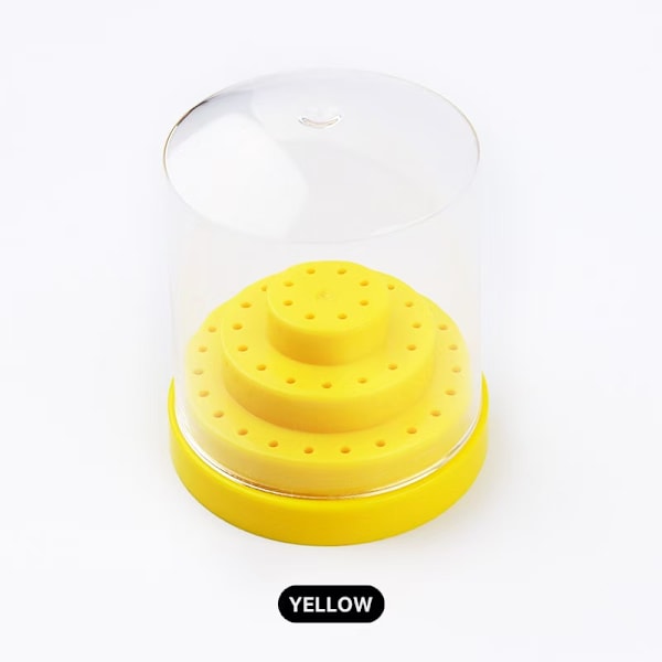 Boremaskine bits holder yellow