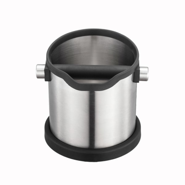 Knockbox, Rustfrit Kaffeebordbeholder, Beholder til Kaffegrums