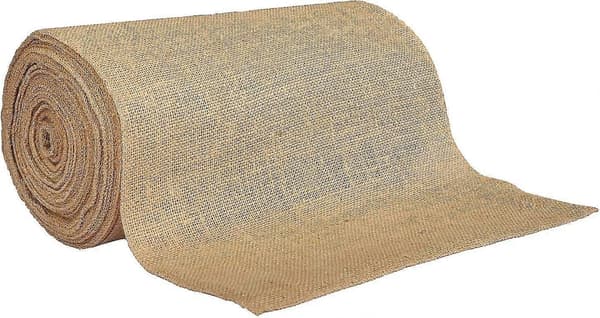 Rustik Burlap Bordslöpare 10m X 29cm Dekorativa Vävda Bordslöpare för Bröllopsfest