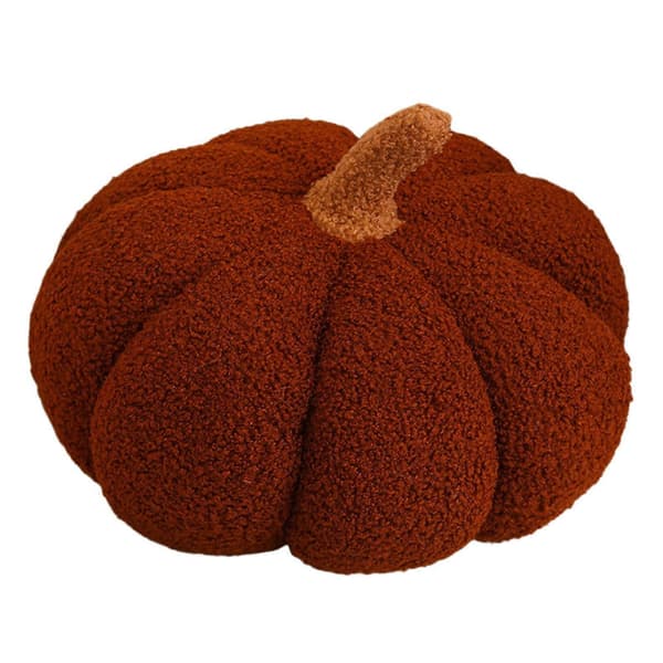 2025 Gresskarpute Halloween Leke Pute Strikket Ullstil Gresskar Stue Sofapute BW