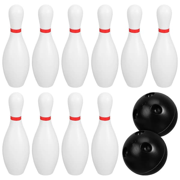 Bowlingkäglor i plast Bowlingset för spel 1 set för inomhusbruk