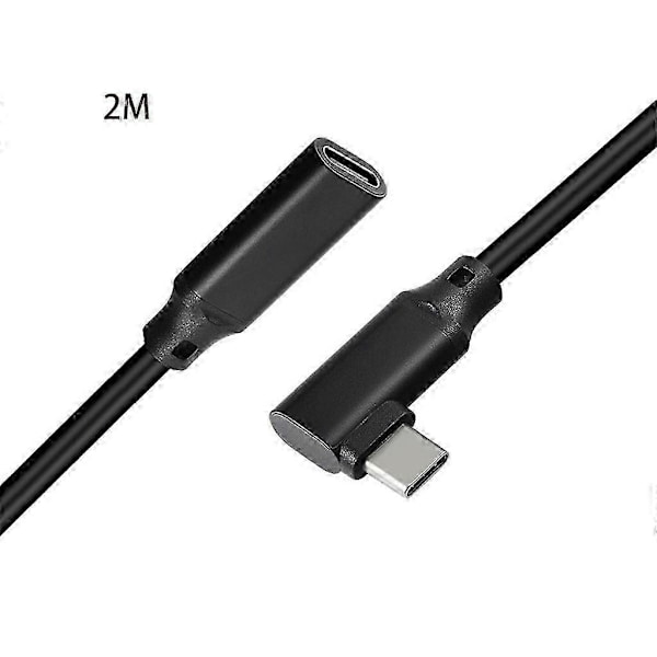 Typ C USB 3.1 Hane till USB-C Hona Förlängningskabel för Data 2m
