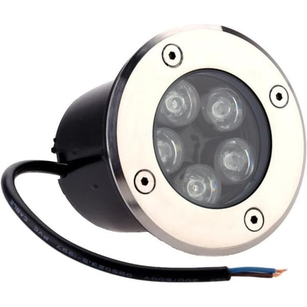5W Forsænket Udendørs LED-Spotlight, Gårdspladsbelysning