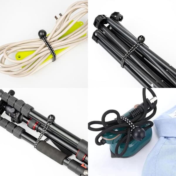40 stk. elastisk strikk, strikk, strikk med kule, elastisk strikk, telt, campingfester