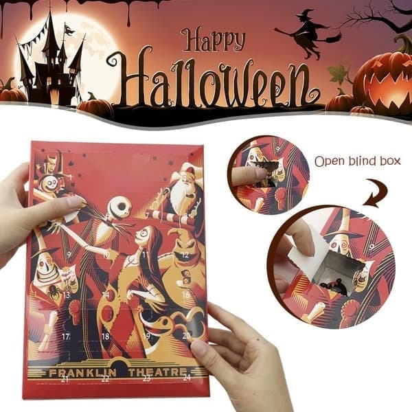 Halloween adventskalender, 24-dagers nedtellingskalender til Halloween