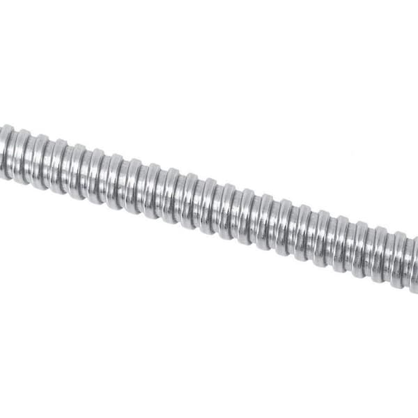Fleksibel beskyttelseskappe til pansret dørkabel med ender 400 mm x 11,2 mm Hvid