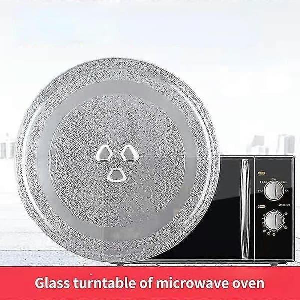 Mikrovågsugn glas skivtallrik chassi bricka 245mm 270mm 315mm fXz 24.5cm flat bottom