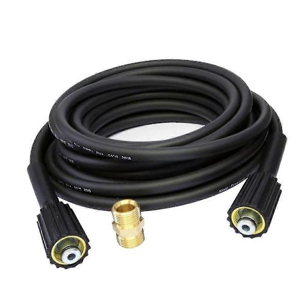 Hotsale! 10m K-sarjan painepesurin jatkokärki M22 liittimellä (naaras-uros)