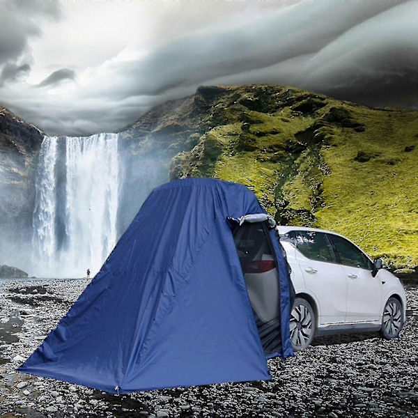 Portable Bil Bak Teltforlengelse Vanntett Bil Bagasjerom Telt Kjøretøy Bak Baldakin Strand For Utendørs Camping Selvstyrt Tur Grill(,)