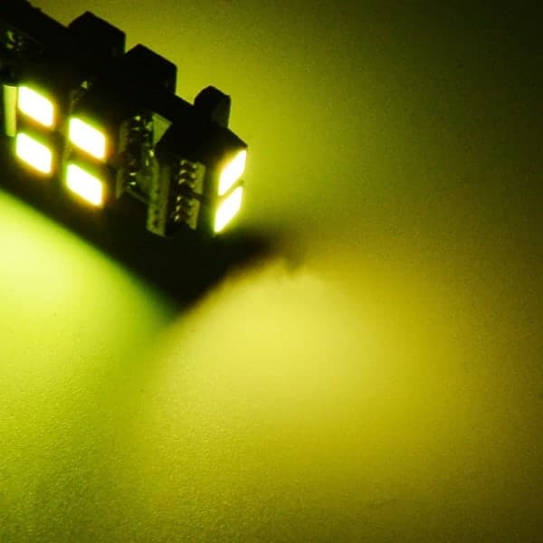 2 stk. RGB T10 W5W 3535 10SMD til bil LED markeringslys