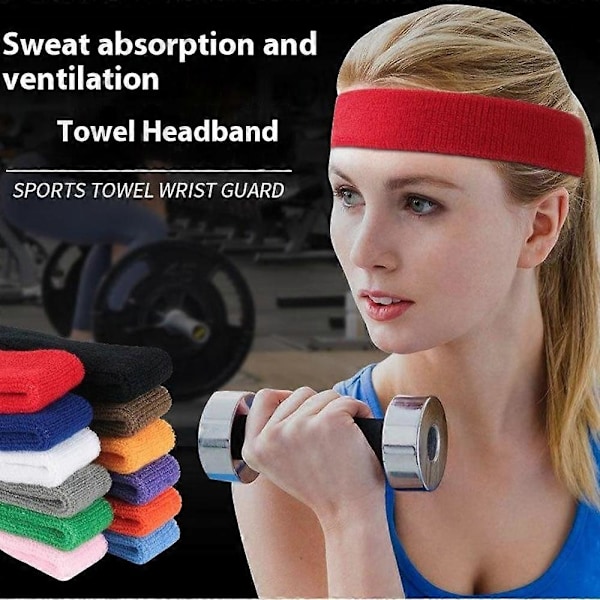 TD012 Urheilupanta Hikoilua Siirtävä Kosteutta Imevä Pyöräily Juoksu Fitness Hiuspanta Multicolor Style H