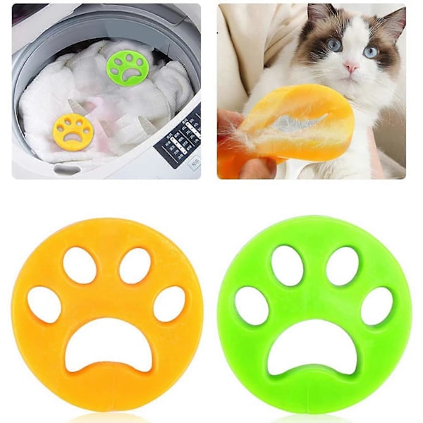 2-pack - Hårborttagare för kläder - Tar bort hund- och katthår Multifrg One Size