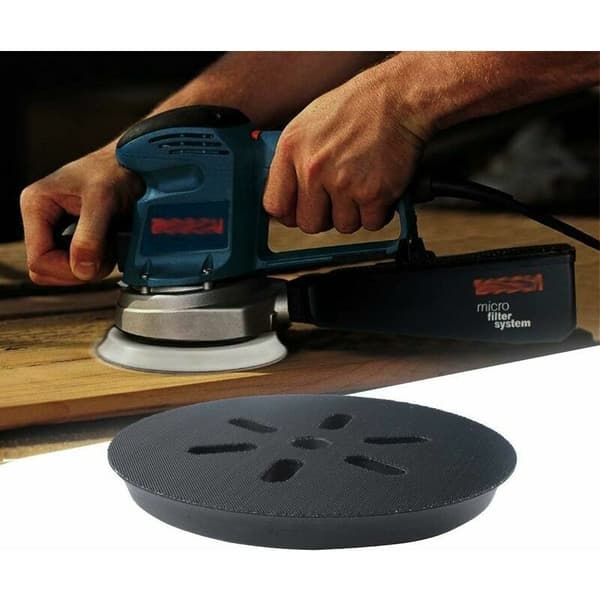 150 mm slibepude til Bosch GEX 150 AC, PEX 15 AE og GEX 150 Turbo excenterslibere, med skrue