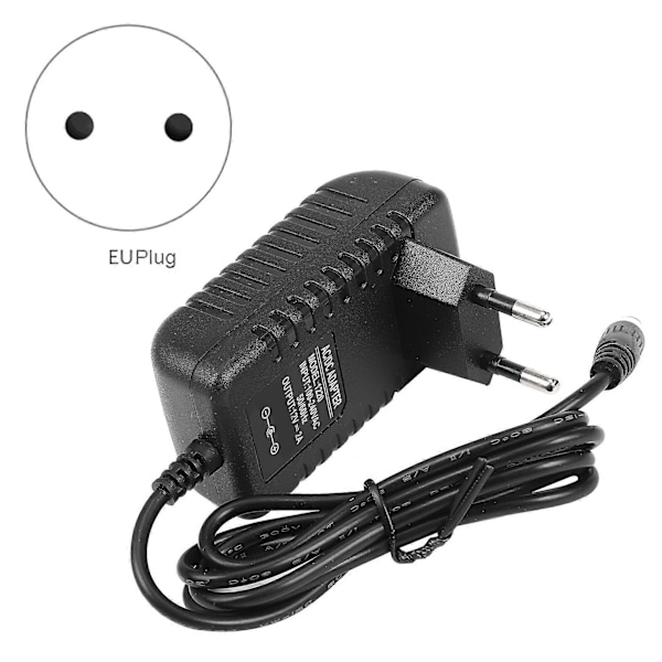 AC/DC 12V 2A 24W Strömförsörjningsadapter Transformator För 5050 3528 LED Strip Ljus EU-kontakt