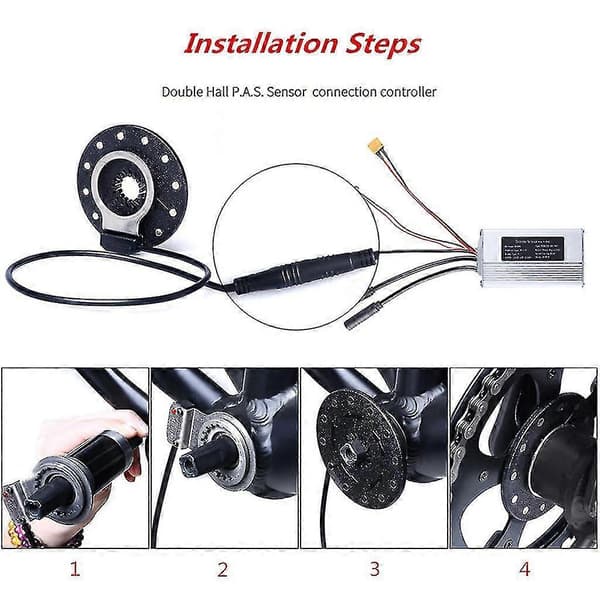 Sykkel Pedalassistent Sensor, Elektrisk Sykkel Pedal Sykkel Pedal Sensor Pedalassistent C