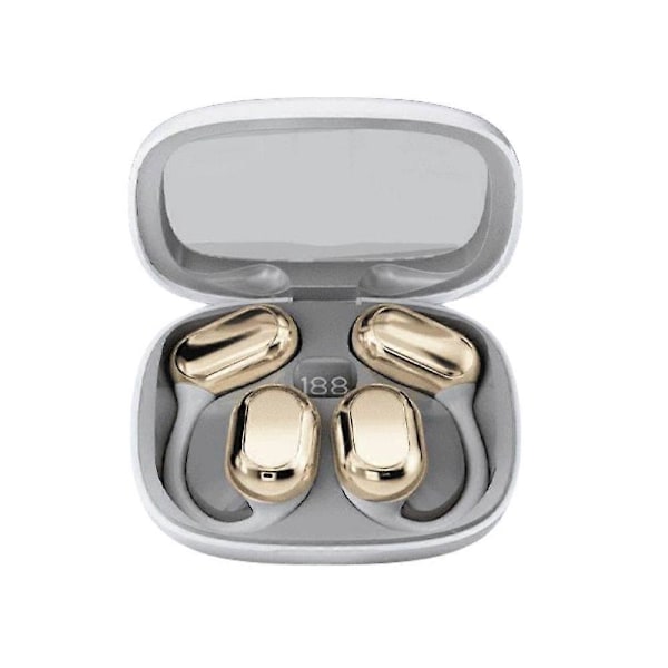 Bluetooth 5.4 True Wireless Open Earphones White