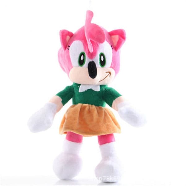 28cm Sonic Pehmonukke Avaimenperä Shadow Siili Täytetty Riipuslelu - varastossa
