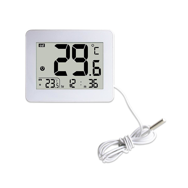 Digital dubbeltermometer utomhus inomhus termometer äldre barnrum elektronisk temperatur