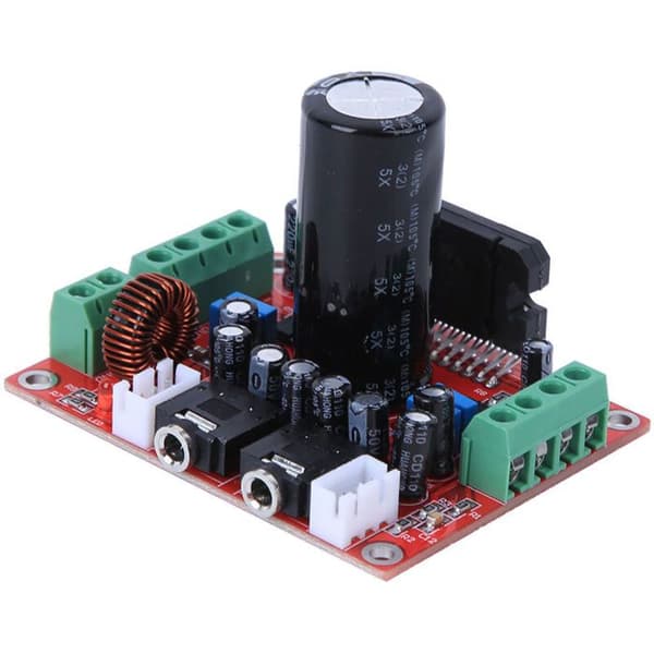 Bilforstærkerkort, TDA7850-chip med BA3121 støjreduktion, 4x50W