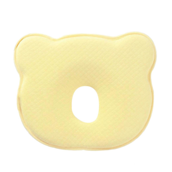 Vauvan vastasyntyneen unen tukityyny, kovera muotoilutyyny, ehkäisee litteän pään Air layer (light yellow)